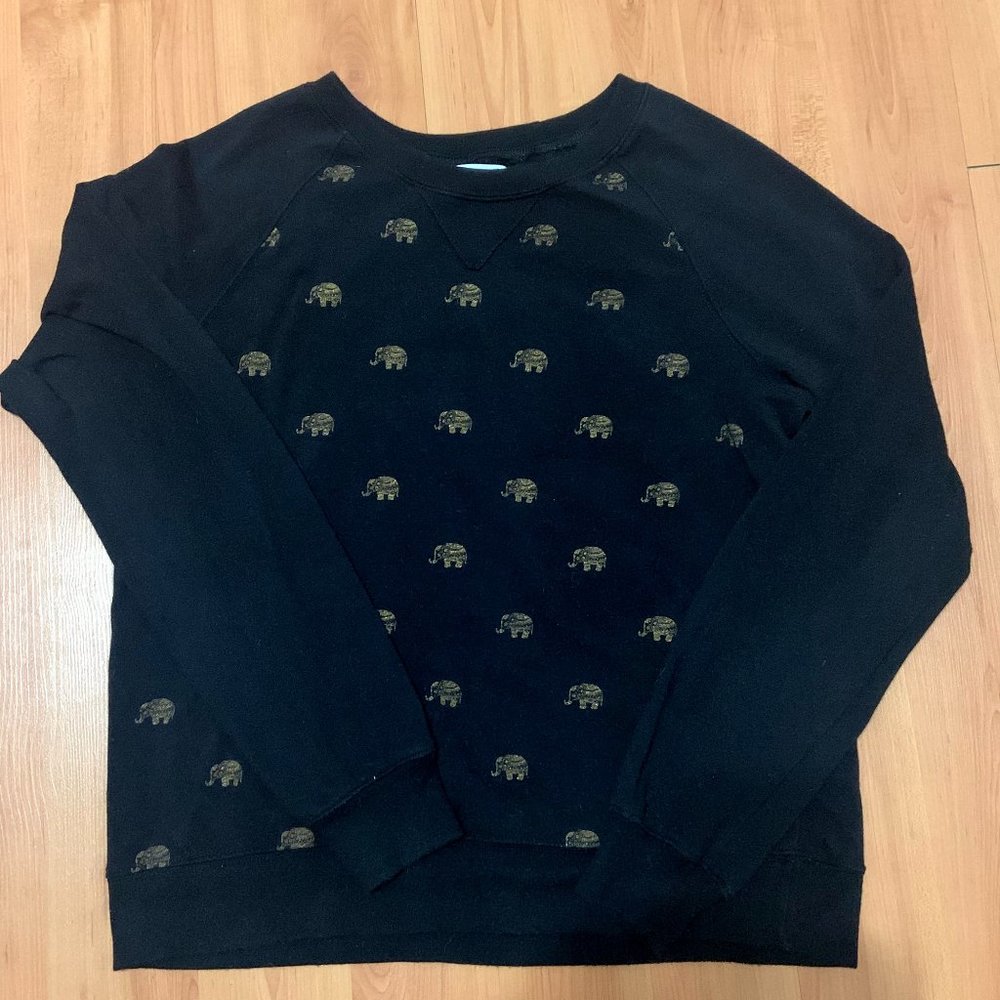 Spiritual Gangster Elephant Sweatshirt, Medium